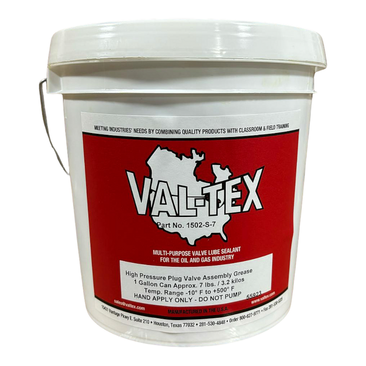 Grease, HP Plug Valve Assembly Grease, Val-Tex 1502-S-7