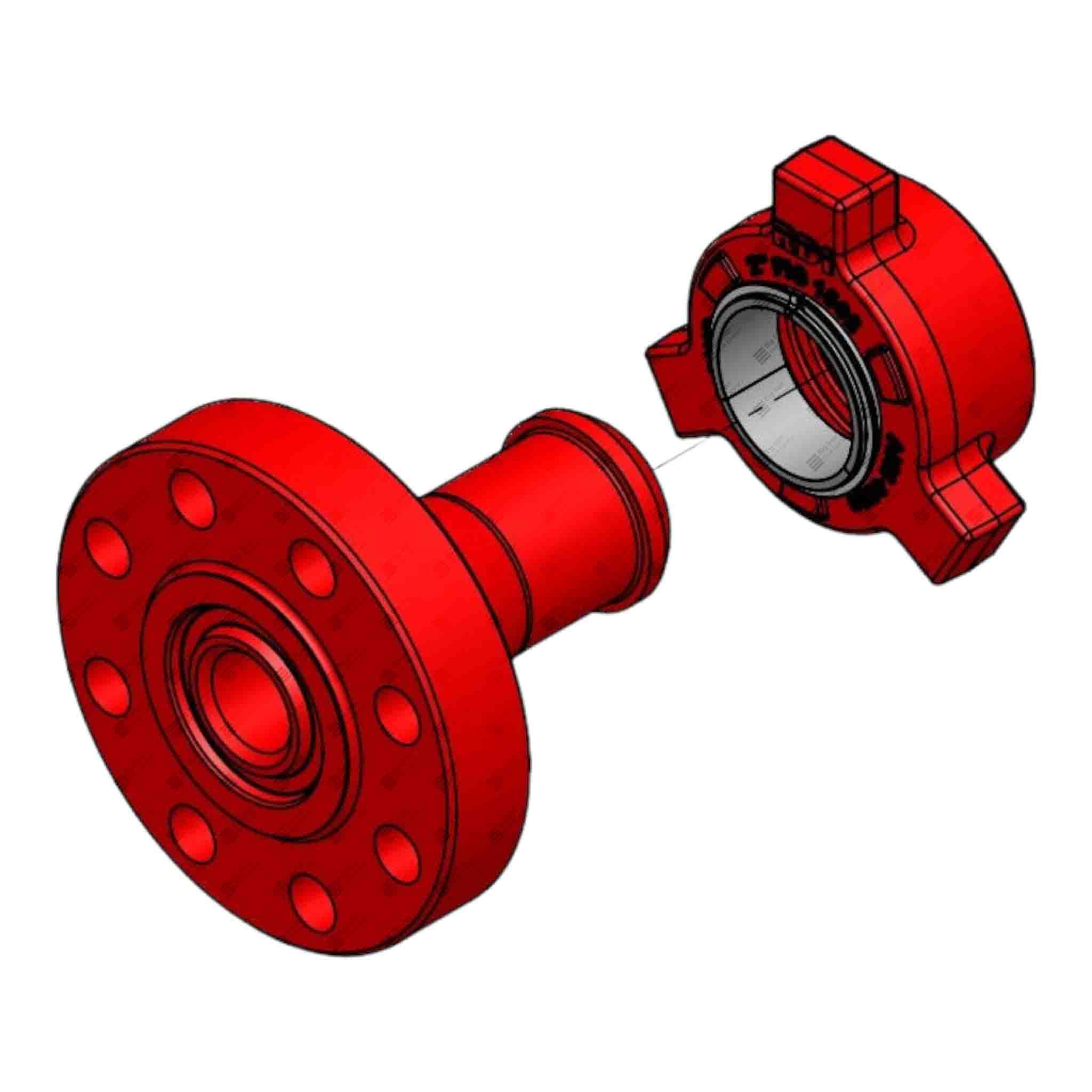 Flange Adapter, 2-1/16