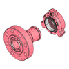 Flange Adapter BX-154, 3-1/16” 10K X 3” 1502 Male 10000 Psi Std