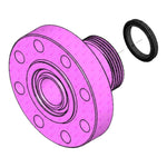Flange Adapter 3-1/16" 15K X 3" Fig 1502 Female DET Integral 10.000 Psi Sour Service