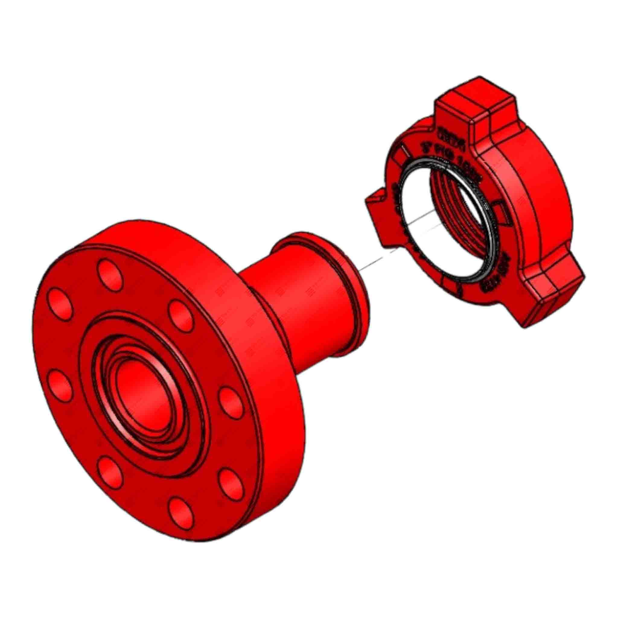 PLOW French Ring13号 Flange Adapter, 3