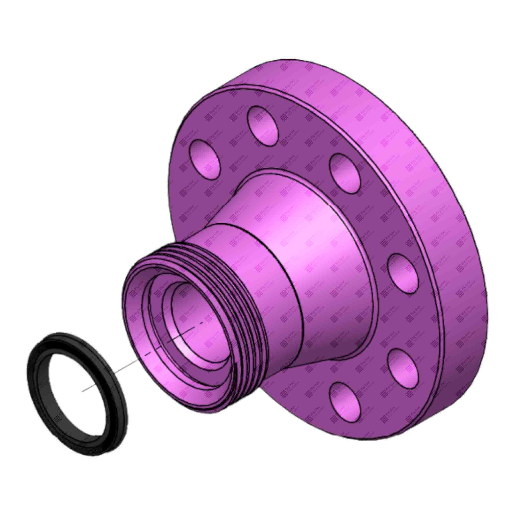 Flange Adapter, 4-1/16