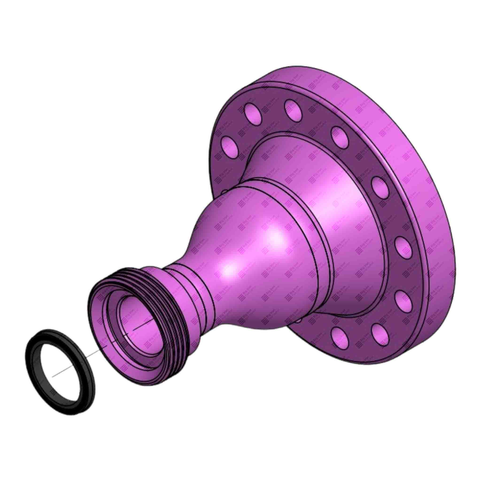Flange Adapter, 6