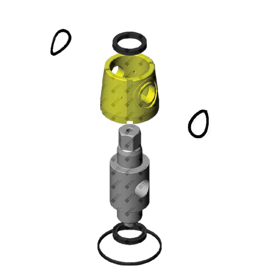 Plug Valve Repair Kit, Major, MSI LT, 1" 1502, STD Service, OEM Big Iron Flow Control