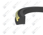 Seal, Hammer Union, 2 IN, Fig. 602/1002/1502, FKM (Viton), 90 Duro, Brass Ring